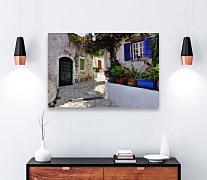 Obraz Modré okenice zs1166